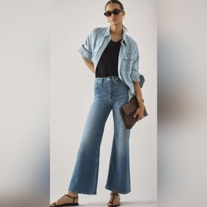 Frame Denim | Le Slim Palazzo | Size 27 | Drizzle